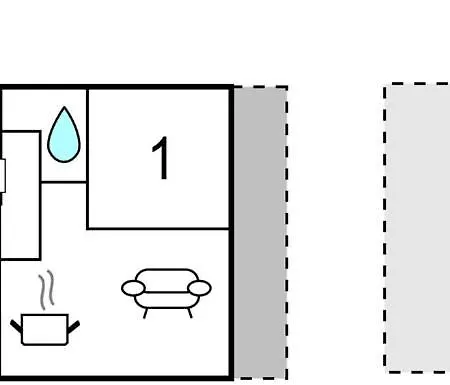 Two-bedroom With Sea View 03 * 마카르스카